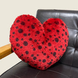 ハートのクッション